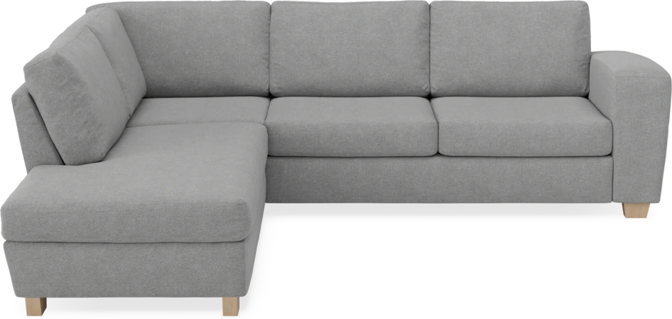 Friday - 2,5-sits soffa med divan vänster - Grå