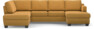 Friday - 3-sits soffa med divan vänster och schäslong höger - Gul