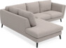 Madison - 2-sits soffa med divan vänster - Beige