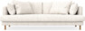 Harper - 3-sits soffa, hel dyna - Vit