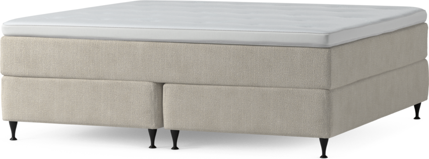 Delux Dream - Kontinentalsäng, dubbelsäng med bäddmadrass och sängben