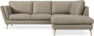 Madison Lux - 2-sits soffa med divan höger - Beige