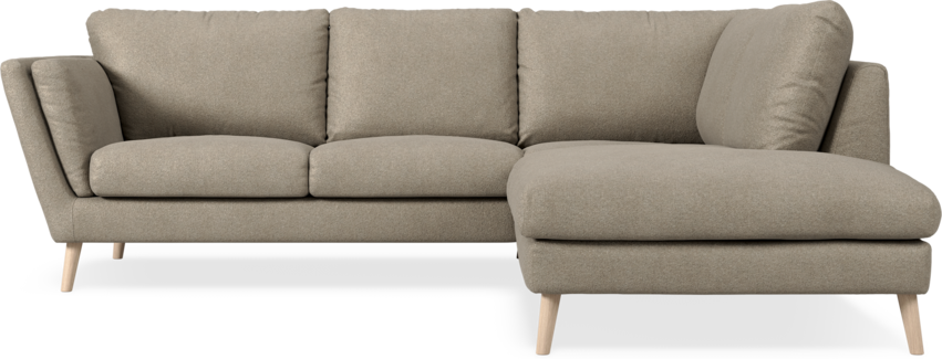 Madison Lux - 2-sits soffa med divan höger - Beige