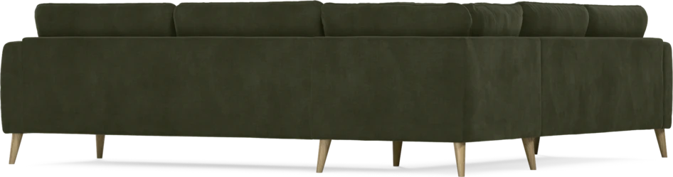 Bridge - Hörnsoffa, 2+3-sits - Grön