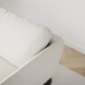 Madison Lux - 2-sits soffa med schäslong vänster - Vit