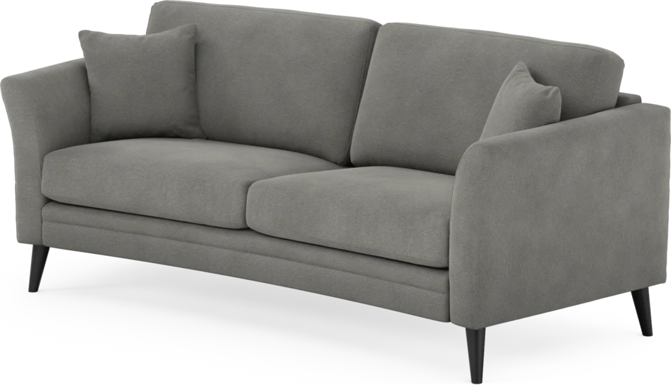 Eden - 2,5-sits soffa svängd - Grå