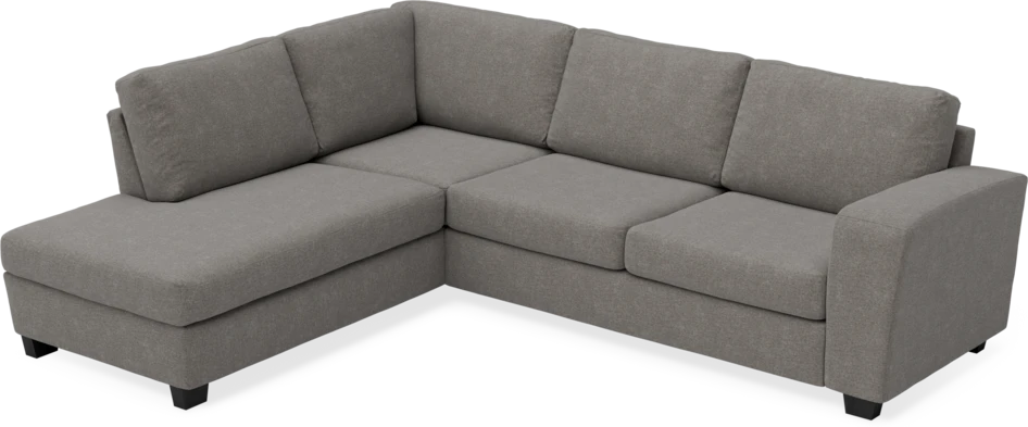 Friday - 2,5-sits soffa med divan vänster - Grå