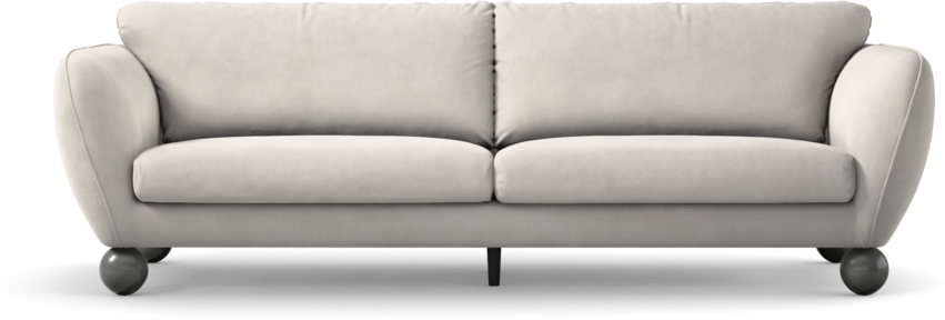 Madison Lux - 4-sits soffa - Vit