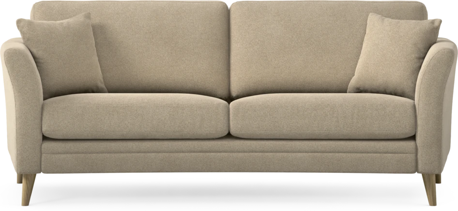 Eden - 2,5-sits soffa svängd - Beige