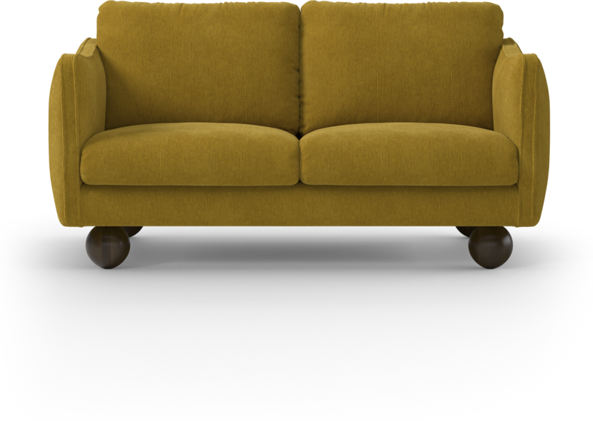 Madison Lux - 2-sits soffa - Gul