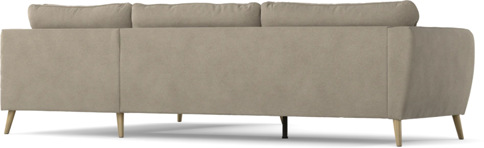 County - 2,5-sits soffa med divan höger - Beige