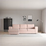Friday - 3-sits soffa med schäslong vänster - Rosa