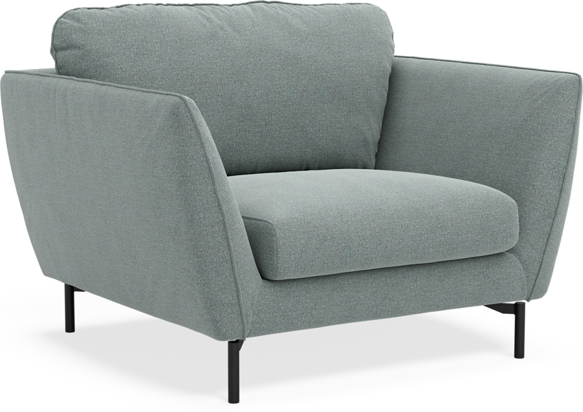 Madison Lux - Fåtölj, 70 cm - Turkos