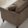 Eden - 2-sits soffa med divan - Brun