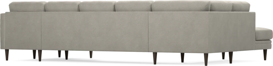 Eden - 3-sits soffa med divan vänster och schäslong höger - Grå