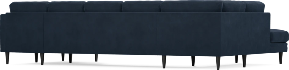 Eden - 3-sits soffa med divan vänster och schäslong höger - Blå