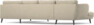Madison Lux - 2-sits soffa med schäslong vänster och divan höger - Beige