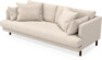 Harper - 3-sits soffa, hel dyna - Vit