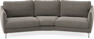 Madison - 3-sits soffa svängd, 90 cm - Grå