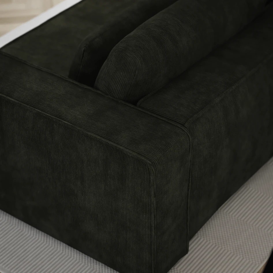 Ide - Bäddsoffa 3-sits - Grön