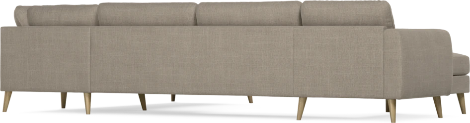 Bridge - Hörnsoffa, 3+2-sits med schäslong vänster - Beige