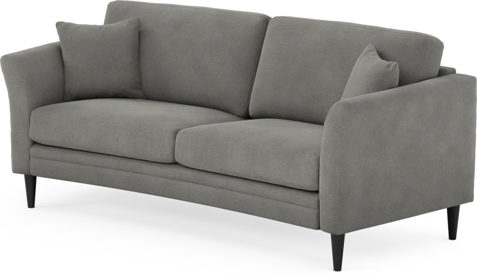 Eden - 2,5-sits soffa svängd - Grå
