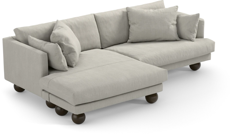 Harper - 4-sits med schäslong XL vänster - Beige