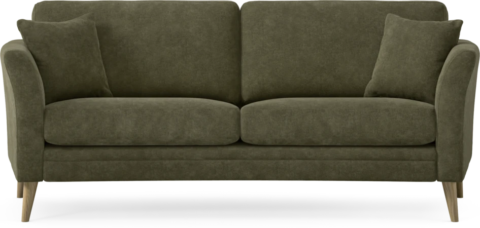 Eden - 2,5-sits soffa svängd - Grön