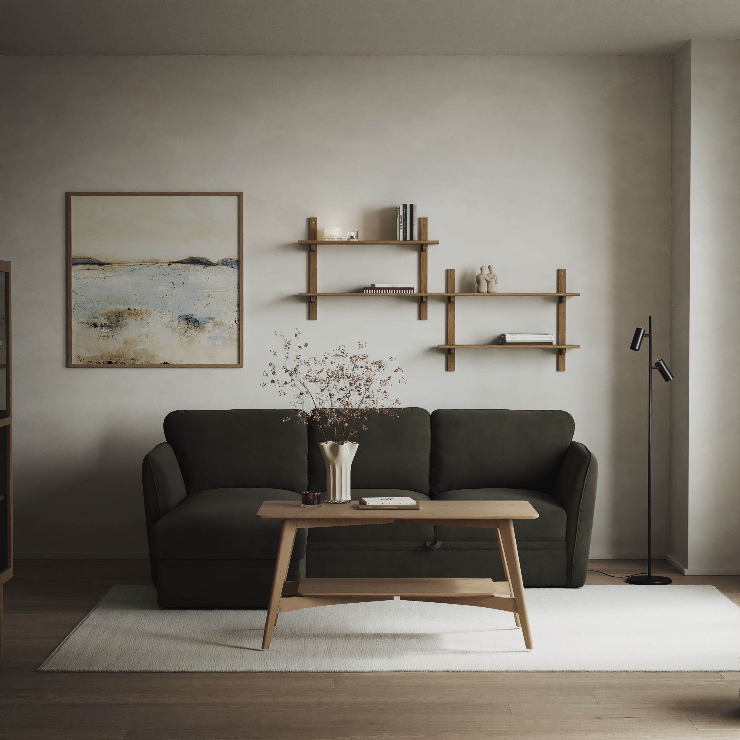 Öland - Bäddsoffa med schäslong vänster - inspiration