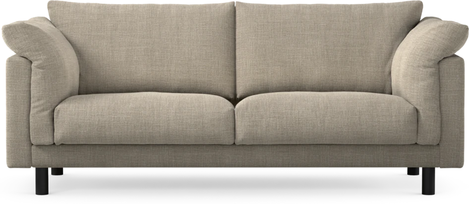 Cherrie - 2,5-sits soffa, fast klädsel - Beige