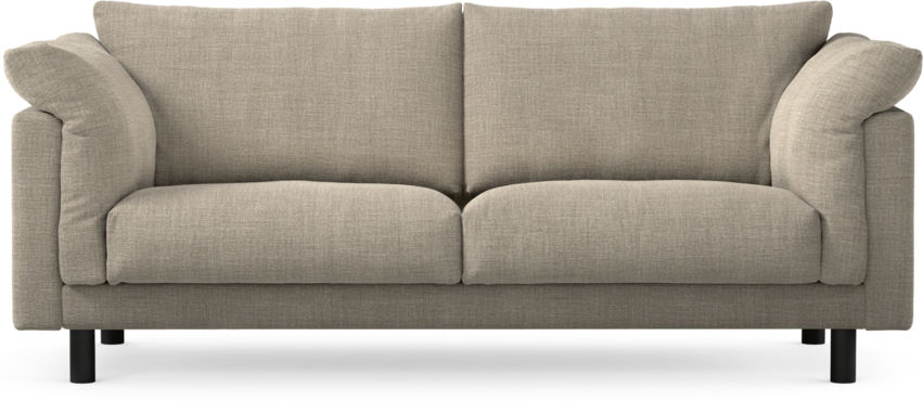 Cherrie - 2,5-sits soffa, fast klädsel - Beige