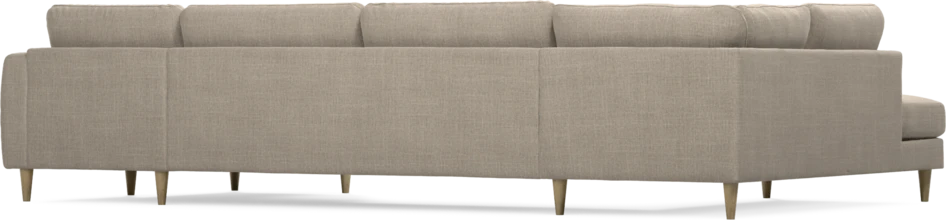 Bridge - 3-sits soffa med divan vänster och schäslong höger - Beige