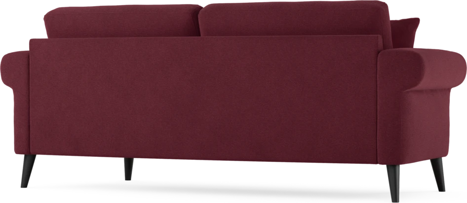 Eden - 2,5-sits soffa svängd - Röd