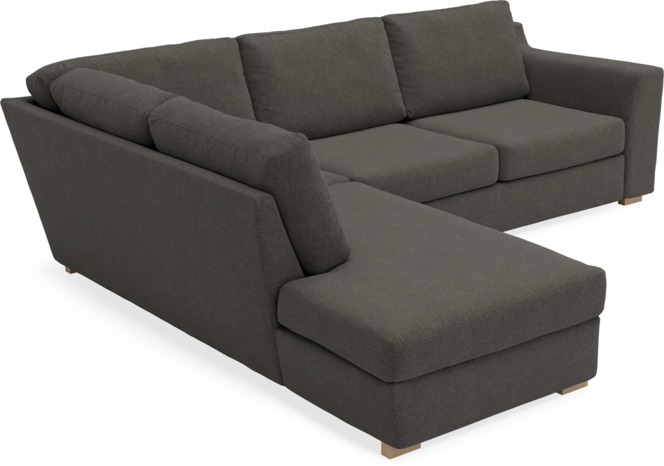 Friday - 2,5-sits soffa med divan vänster - Grå
