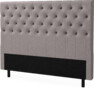 Delux Pikerad XL - Sänggavel, 90-210 cm - Grå