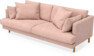 Harper - 3-sits soffa - Rosa