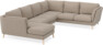 Madison - Hörnsoffa med schäslong vänster - Beige