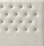 Delux Pikerad XL - Sänggavel, 90-210 cm - Beige