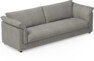 Cherrie - 4-sits soffa, hel dyna och kappa - Grå