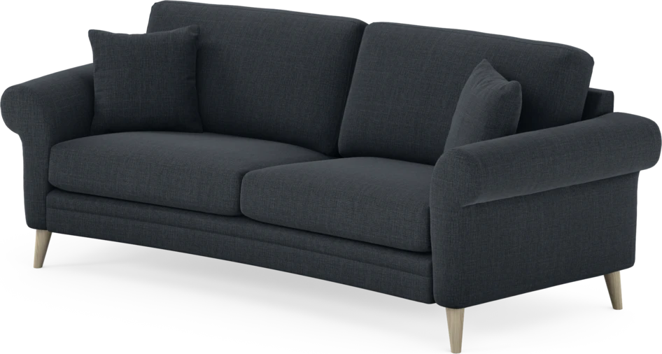 Eden - 2,5-sits soffa svängd - Blå