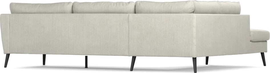 County - 2,5-sits soffa med divan vänster - Grå