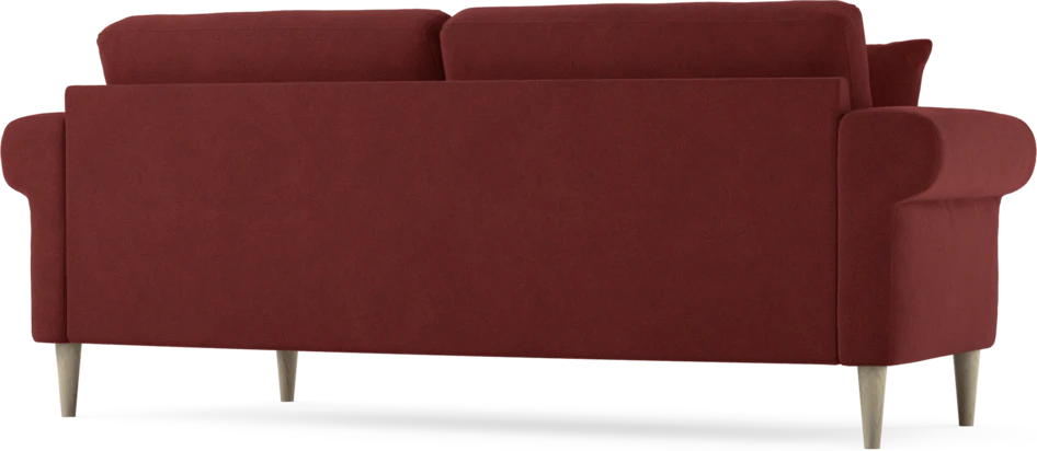 Eden - 2,5-sits soffa svängd - Röd