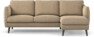 Madison - 2-sits soffa med schäslong höger - Beige