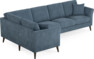 Eden - Hörnsoffa, 1+3-sits - Blå