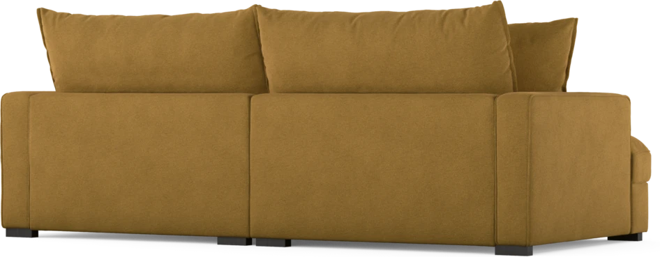 Rossi - 3-sits soffa - Gul