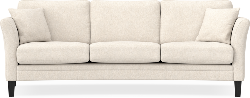 Eden - 3-sits svängd - Beige