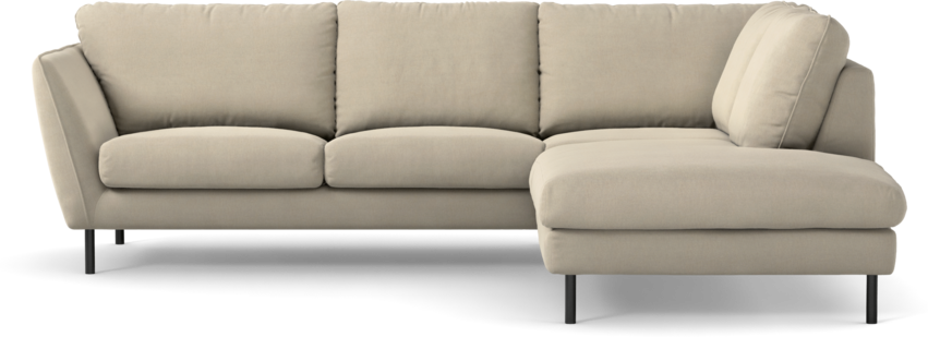 Madison Lux - 2-sits soffa med divan höger - Beige