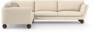 Madison - Hörnsoffa 2+3-sits, hörn 1 - Beige