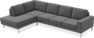 Sierra - 3-sits soffa med divan vänster - Grå