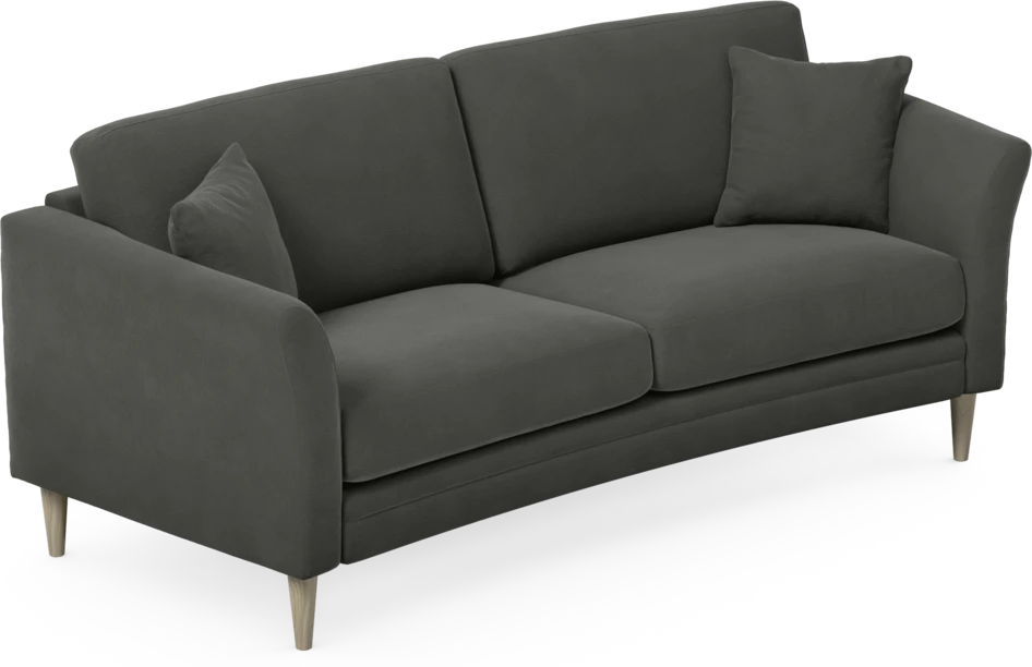 Eden - 2,5-sits soffa svängd - Grå